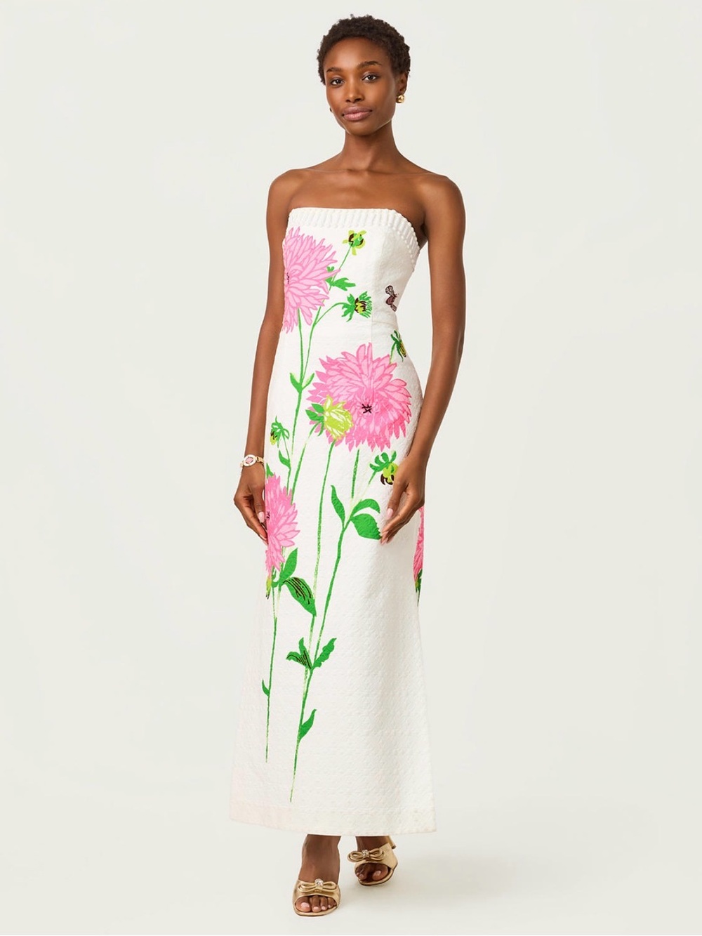 NWT Elyse Stretch Maxi Dress Size 10